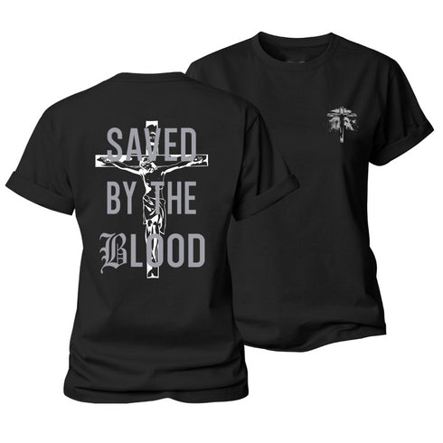 Women's Saved By Blood Cotton T-Shirt